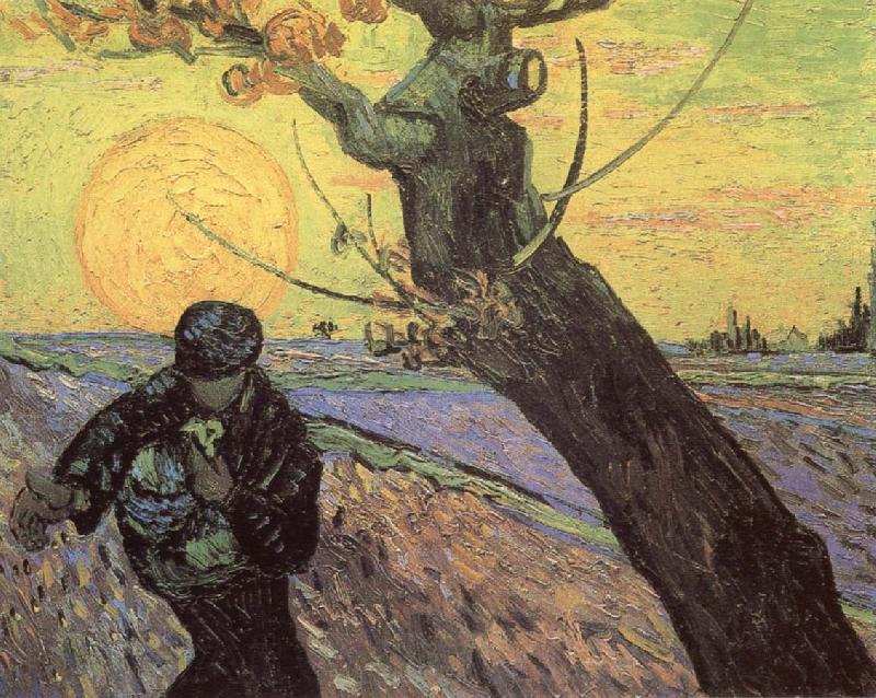 Vincent Van Gogh The Sower Spain oil painting art